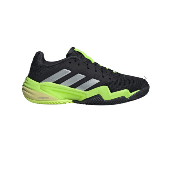Chaussures Adidas Barricade 13 Terre Battue – Noir / Vert